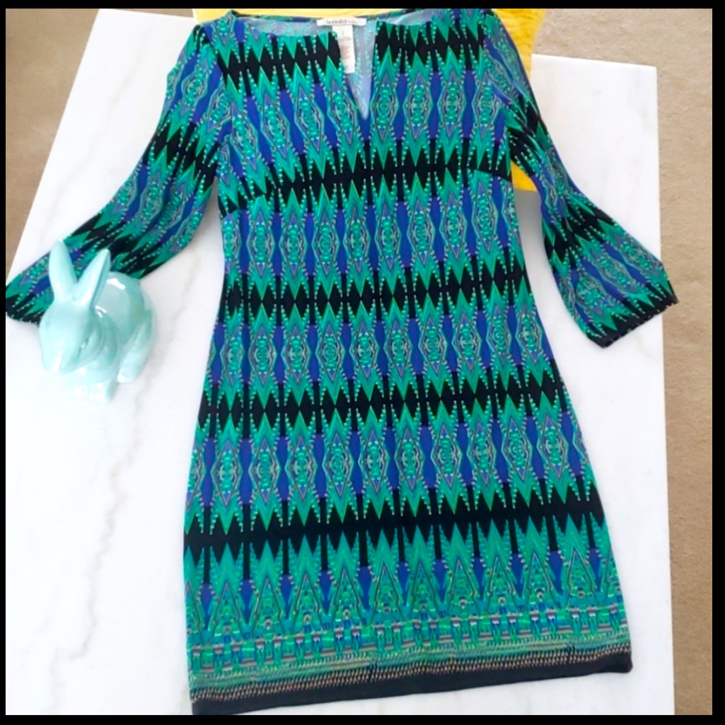 Laundry By Design By Shelli Segal Dress Vintage 90âs